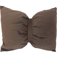 Декоративная подушка Sled Бант 45x35x17 (коричневый)
