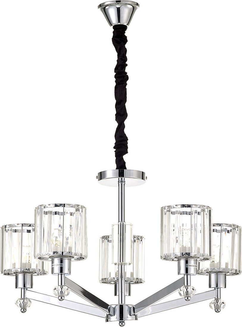 

Подвесная люстра Escada Adorn 691/5S E27*60W Chrome