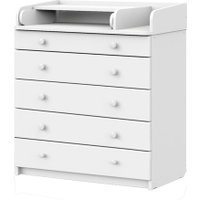 Детский комод Labalu Sweet Baby 5 ящиков (Lemure)