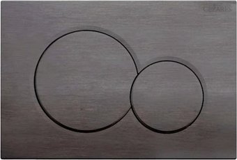 Панель смыва Cezares STYLUS-BTN-GM (оружейная сталь)