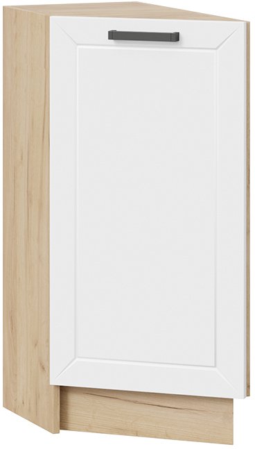 

Шкаф напольный Трия Лорас 1Н3Т (дуб крафт золотой/холст белый)