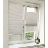 Плиссе Delfa Basic Blo СПШ-37102/3504 Basic Transparent (81x160, белый)