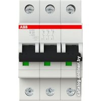 Выключатель автоматический ABB S203-B20 3P B 20A 6kA 3M 2CDS253001R0205
