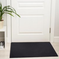 Придверный коврик Venera Home EVA Соты 130х80 (черный)