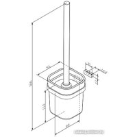 Ершик для унитаза AM.PM Func A8F33300