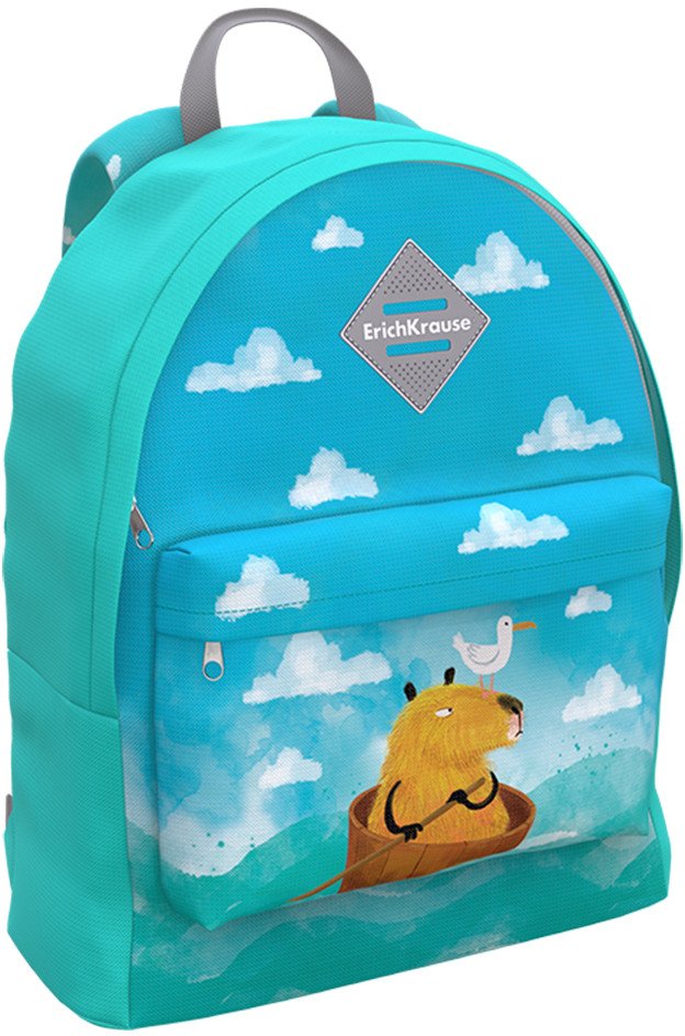 

Школьный рюкзак Erich Krause EasyLine 17L Capybara Travel 60133