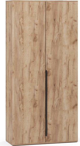 Шкаф распашной Soma Пятиуровневый закрытый ШК5.4 (дуб крафт золотой)
