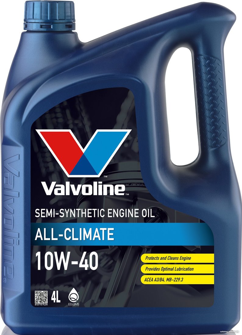 Моторное масло Valvoline All-Climate 10W-40 4л