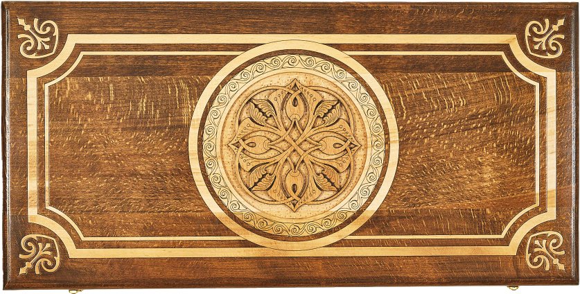 

Шашки/нарды Mirzoyan Золотой Узор 5 am044