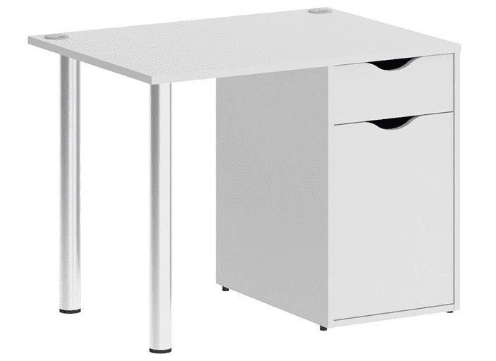 

Стол Riva Home Office VR.SP-3-98.1 Silver (белый)
