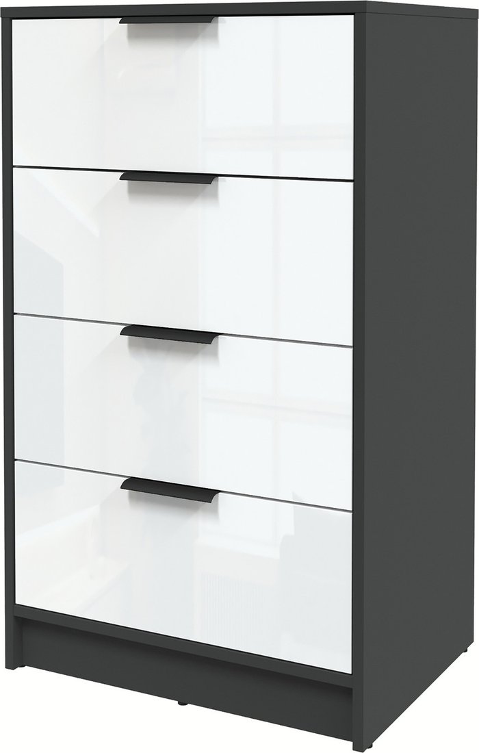 

Комод Интерлиния Концепт КТ-К60 Глосс (антрацит/белый глянец)