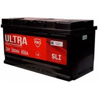 Автомобильный аккумулятор Ultra PRO R+ 830A (100 А·ч)