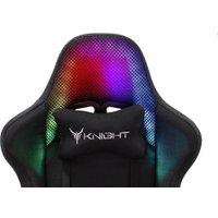 Игровое (геймерское) кресло Knight Wolf RGB (черный)