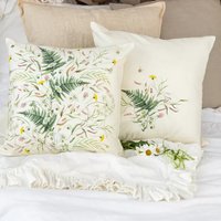 Декоративная подушка Listelle Купалинка паттерн 818201/3