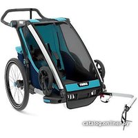 Детский велоприцеп Thule Chariot Cross (Thule Blue/Poseidon)