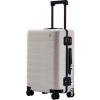 Чемодан-спиннер Ninetygo Manhattan Frame Luggage 20" (коричневый)