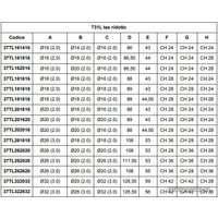 Фитинг APE Тройник редукционный 26x20x20 [37TL262020]