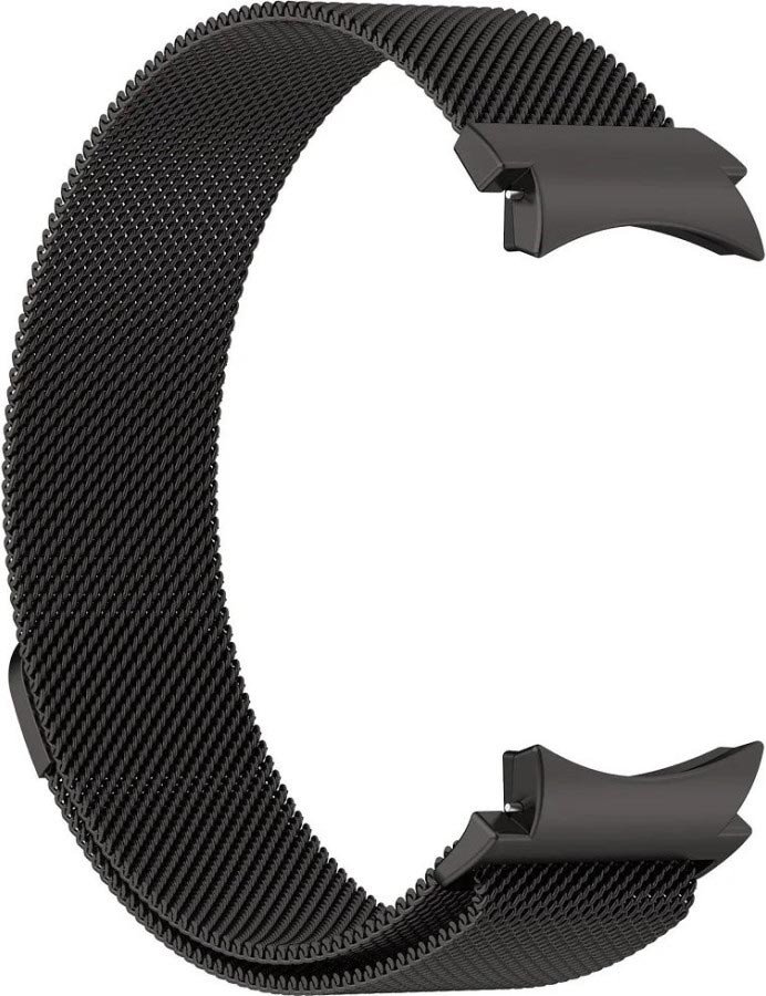 

Браслет Rumi Milanese loop металлический для Samsung Galaxy Watch4/5/6 (20 мм, черный)