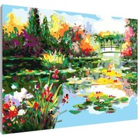 Картина по номерам PaintLine Клод Моне. Сад Живерни PL-00178