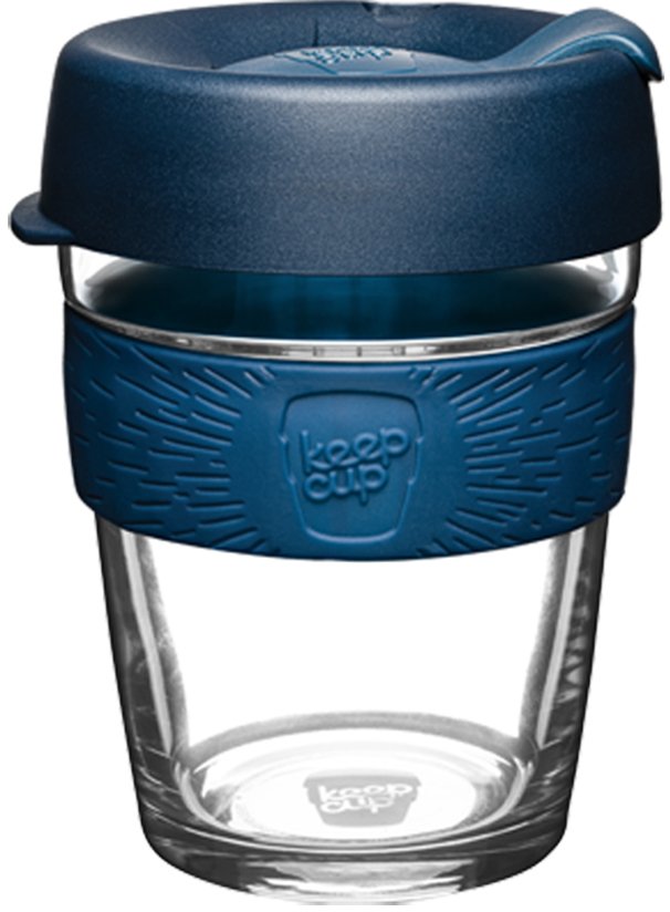 

Многоразовый стакан KeepCup Longplay Brew M Spruce 340мл (синий)