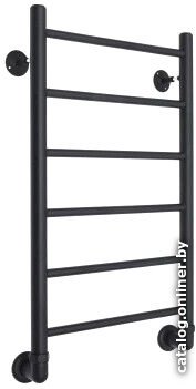 Полотенцесушитель TERMINUS Аврора П6 400x600 RAL 9005 (черный)