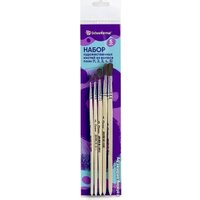 Набор кистей Schoolformat Пони №1, 2, 3, 4, 5 НКПХК-5