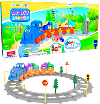 Набор железной дороги Terides Волшебные детали: Поезд Т6-072