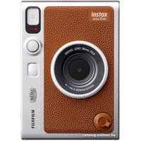 Фотоаппарат Fujifilm Instax Mini Evo (серебристый/коричневый) в Гомеле