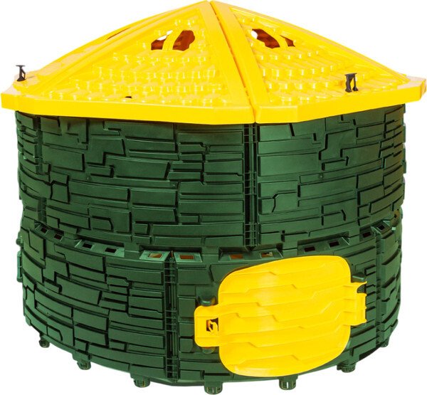 

Компостер ВПМ Усиленный 6199377 (780 л, темно-зеленый/желтый)