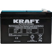 Аккумулятор для ИБП KRAFT LP12-9 (12V/9Ah)