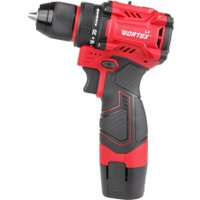 Дрель-шуруповерт Wortex BD 1220 DLi 1333699 (с 2-мя АКБ, кейс)