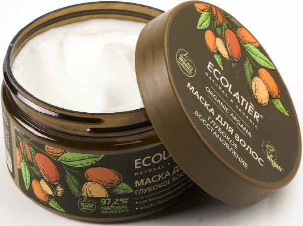 

Маска Ecolatier Green Argana Глубокое восстановление волос 250 мл