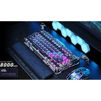 Клавиатура Gravastar Mercury K1 Pro Special Edition Cyberpunk (GravaStar x Kailh Speedy Mint)