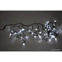 Гирлянда бахрома Flesi LED-RPLR-75-2X0.6M-240V-W/DG-S