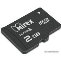 Карта памяти Mirex microSD (Class 4) 2GB (13612-MCROSD02)