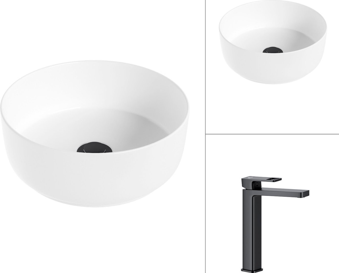 

Умывальник Lauter 21499-31 + Cascade 21СК0655BS