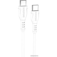 Кабель Borofone BX51 USB Type-C - USB Type-C (1 м, белый)