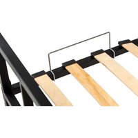 Кровать Askona Остин 140x200 (черный)