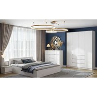 Шкаф распашной Астрид-Мебель Ницца-3 (белый)