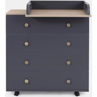 Детский комод Rant Elsa Pro 800/3 (moon grey)