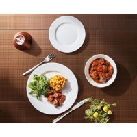 Набор тарелок Luminarc Plumi V5586 (18шт, белый)