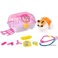 Классическая игрушка Hualian Toys Котик с переносным домиком 218