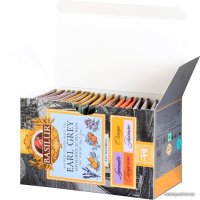 Черный чай Basilur Эрл Грей Ассорти 20 шт