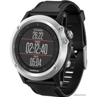 Умные часы Garmin Fenix 3 HR (серебристый/черный) [010-01338-77]