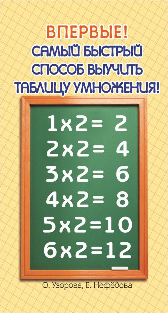 

Учебное пособие издательства АСТ. Самый быстрый способ выучить таблицу умножения 978-5-17-047666-4