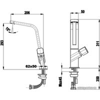 Смеситель TEKA Maestro 116030009