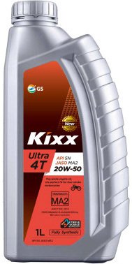

Моторное масло Kixx Ultra 4T SJ 20W-50 1л