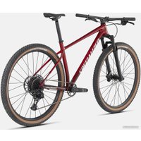 Велосипед Specialized Chisel Comp XL 2022 (Gloss red tint/Tarmac black/White w/gold pearl)