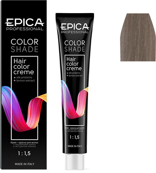 

Крем-краска Epica Professional Colorshade 10.21 светлый блонд. перламутрово-пепельный (100 мл)