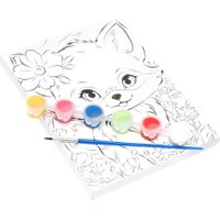 Набор для рисования MultiArt Холст для росписи Лис CANV15X20-118506